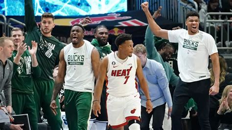 No Giannis, no problem for Bucks in 138-122 thrashing of Heat that evens series 1-1